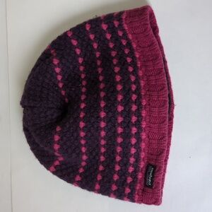 Patagonia Pink/Purple Hat Beanie